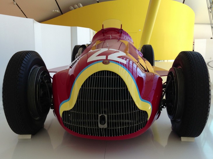 alfa romeo, ferrari museum, modena 2013