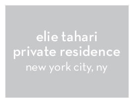 private residence for elie tahari